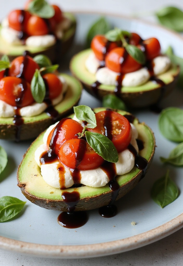Caprese-Stuffed-Avocados