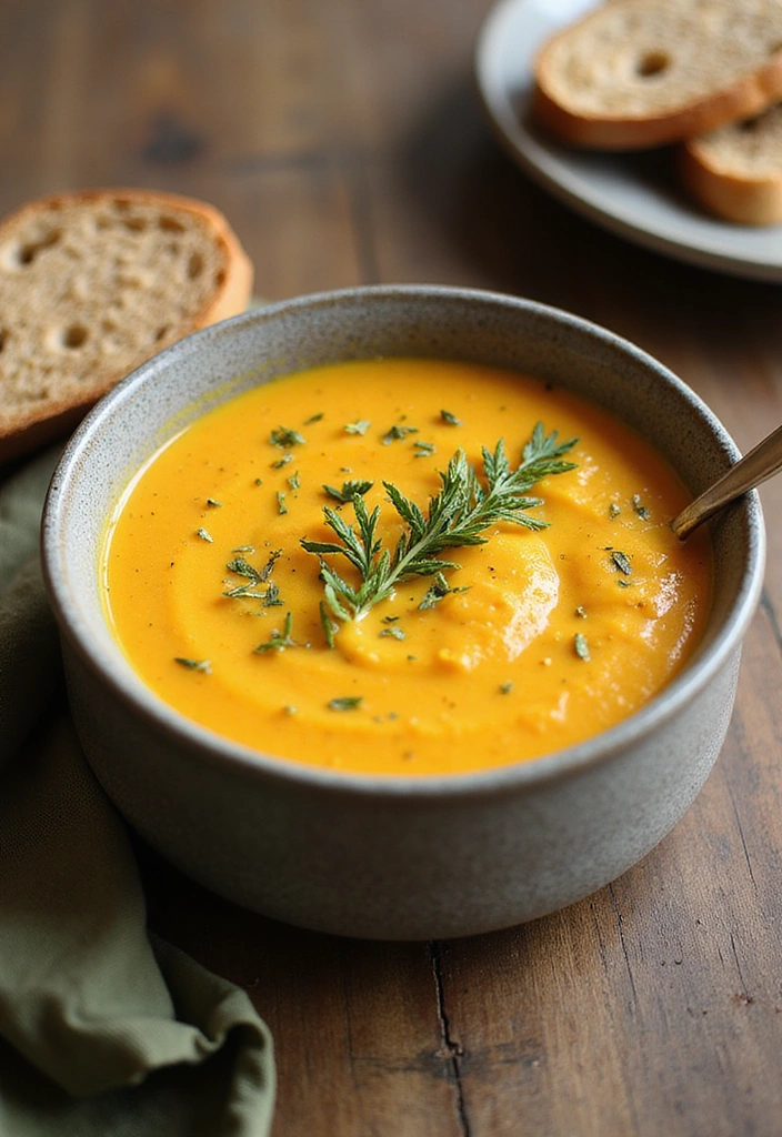 Healthy dinner ideas: Butternut squash soup