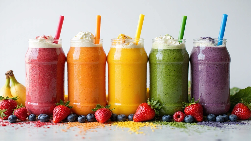 30 Unique Rainbow Smoothies That Will Make Your Taste Buds Dance!