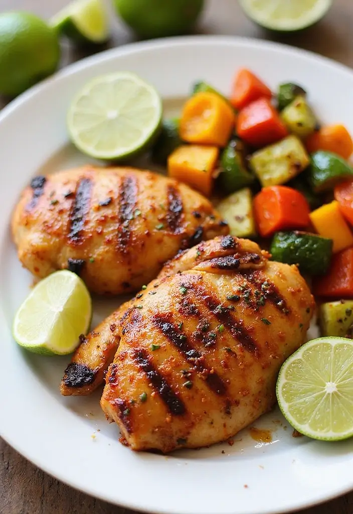 Chipotle Lime Grilled Chicken