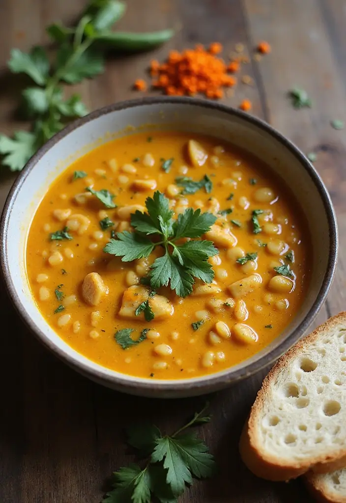 Coconut Curry Lentil Soup
