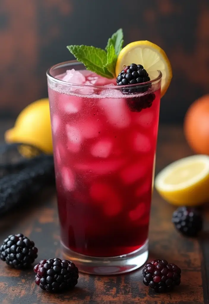 Batty Blackberry Lemonade