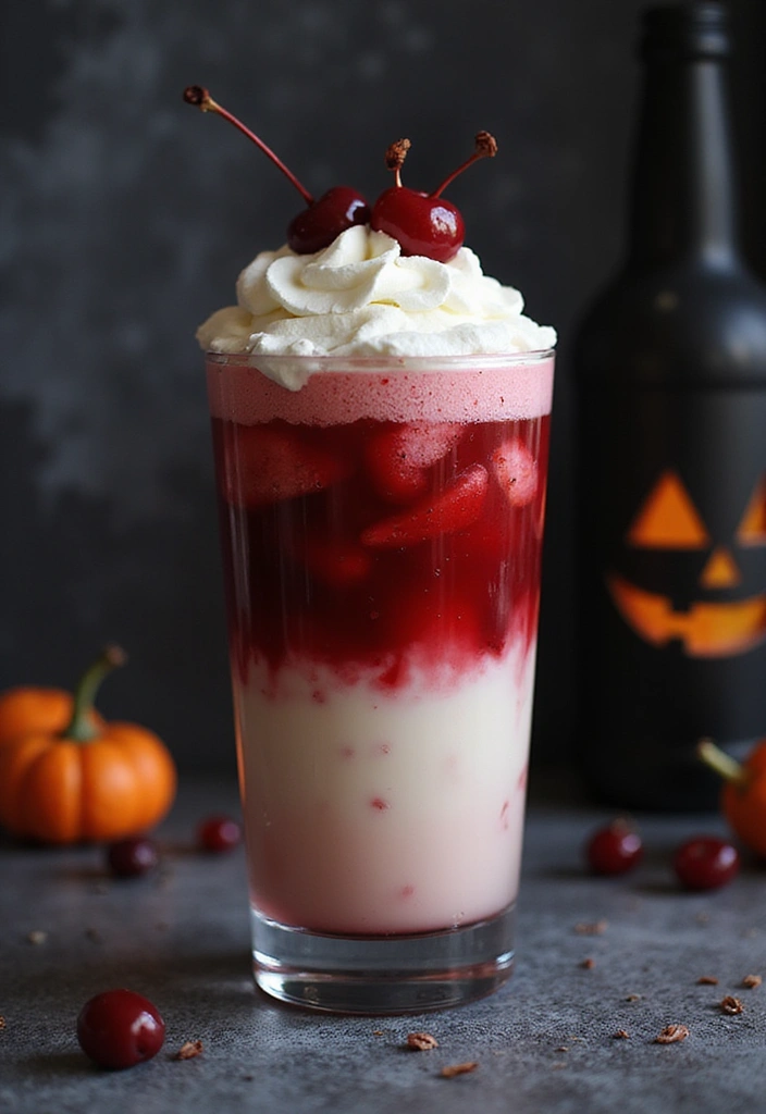 Chilling Cherry Layered Delight