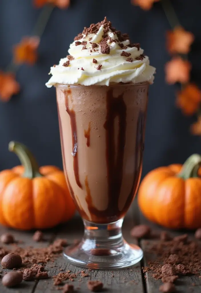 Chilling Chocolate Shake