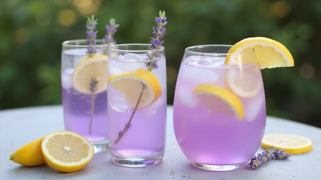 Easy Floral Lavender Lemonade Spritz