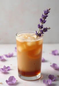 Honey Lavender Iced Coffee