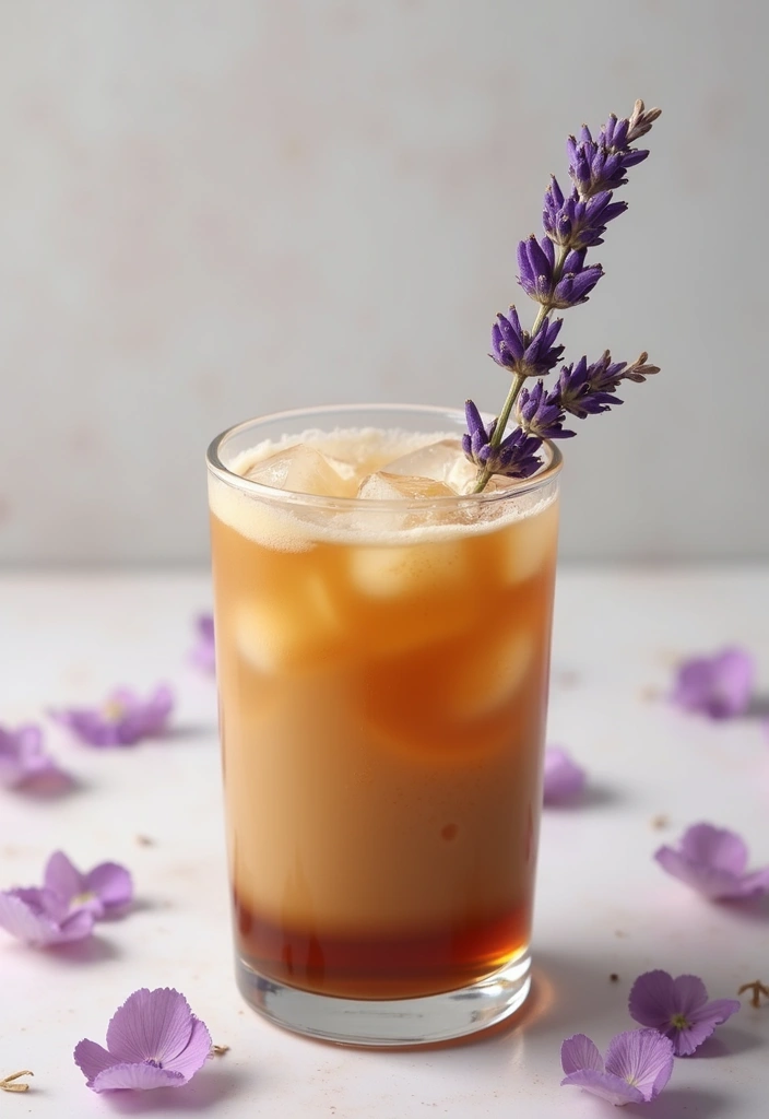 Honey Lavender Iced Coffee