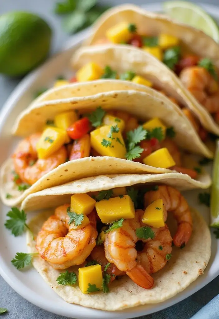 Shrimp Tacos with Mango Salsa: Fresh, Flavorful & Easy to Make