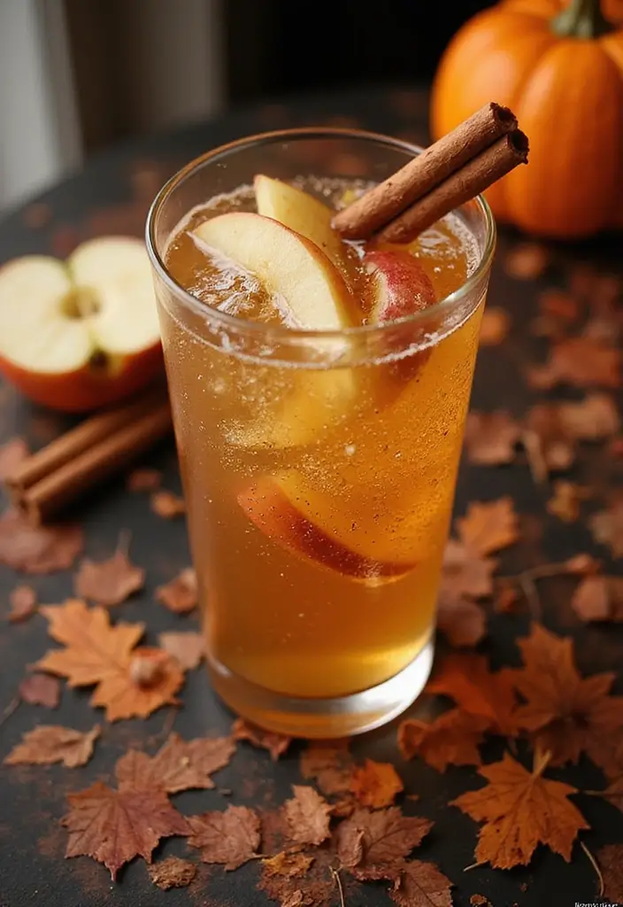 Autumn Apple Fizz